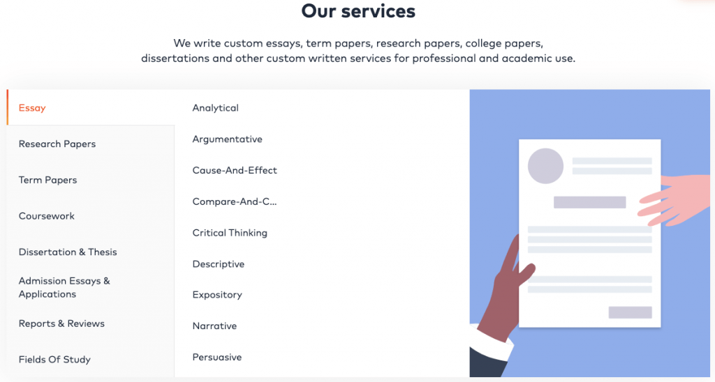 custom essay meister services